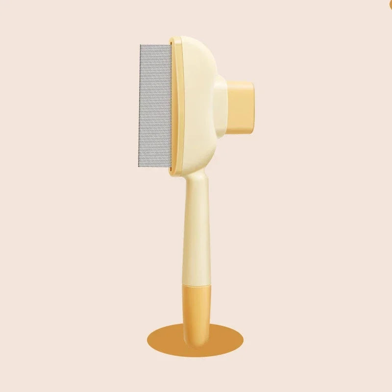 Self-Cleaning Pet Grooming Brush for Cats & Dogs
