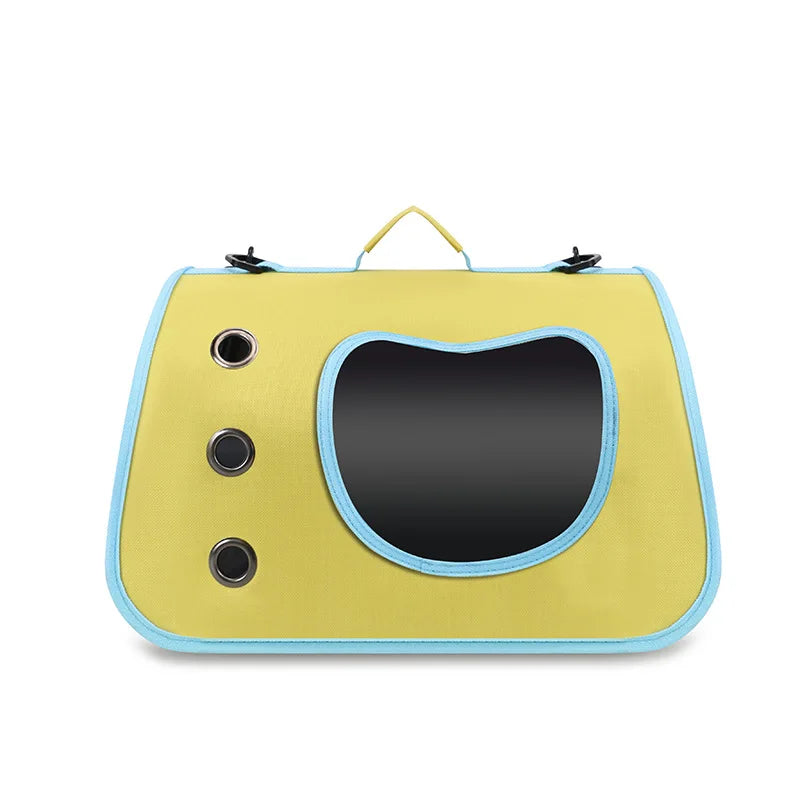 Portable Cat Carrier Bag with Breathable Mesh