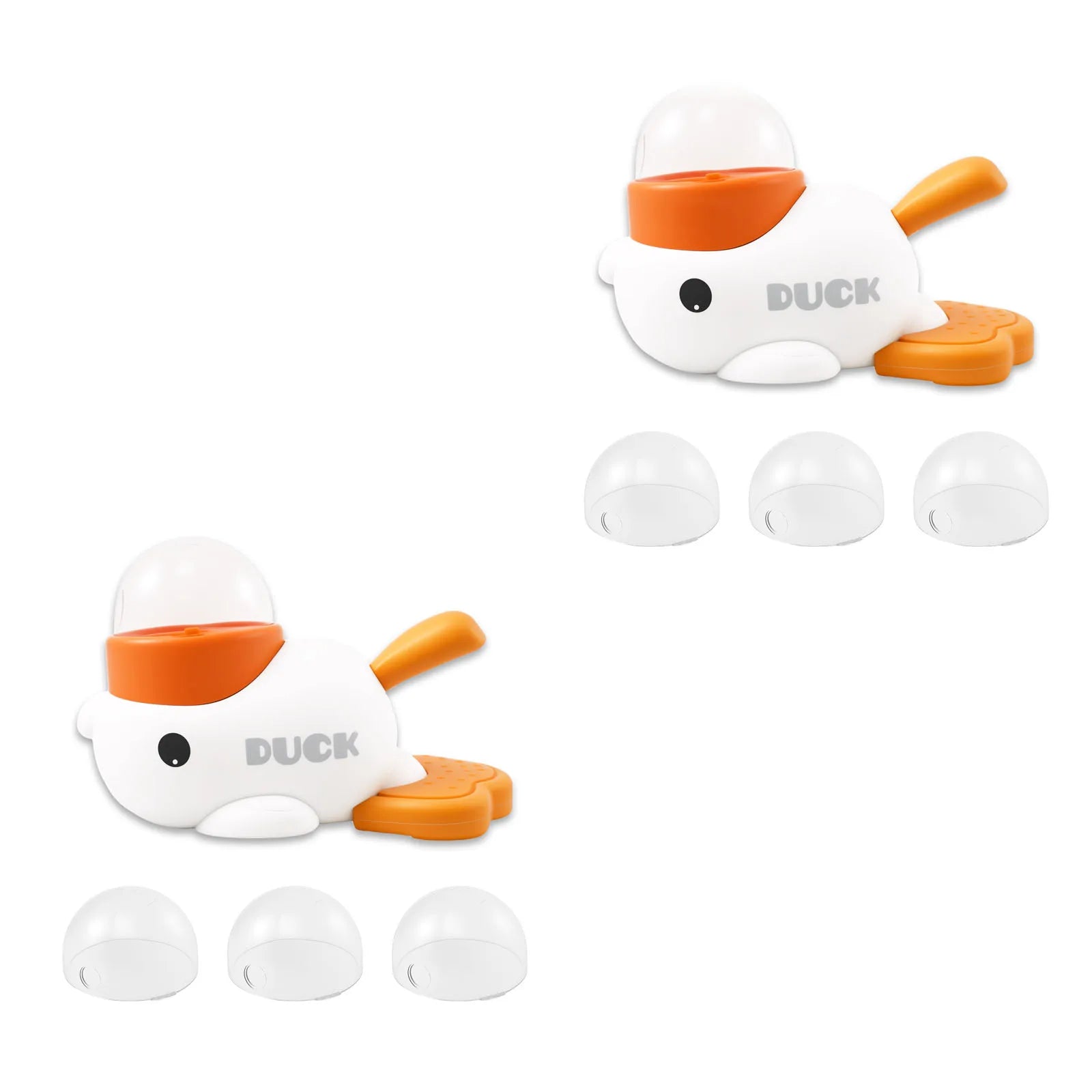 Duck-Shaped Interactive Dog Food Dispenser Toy