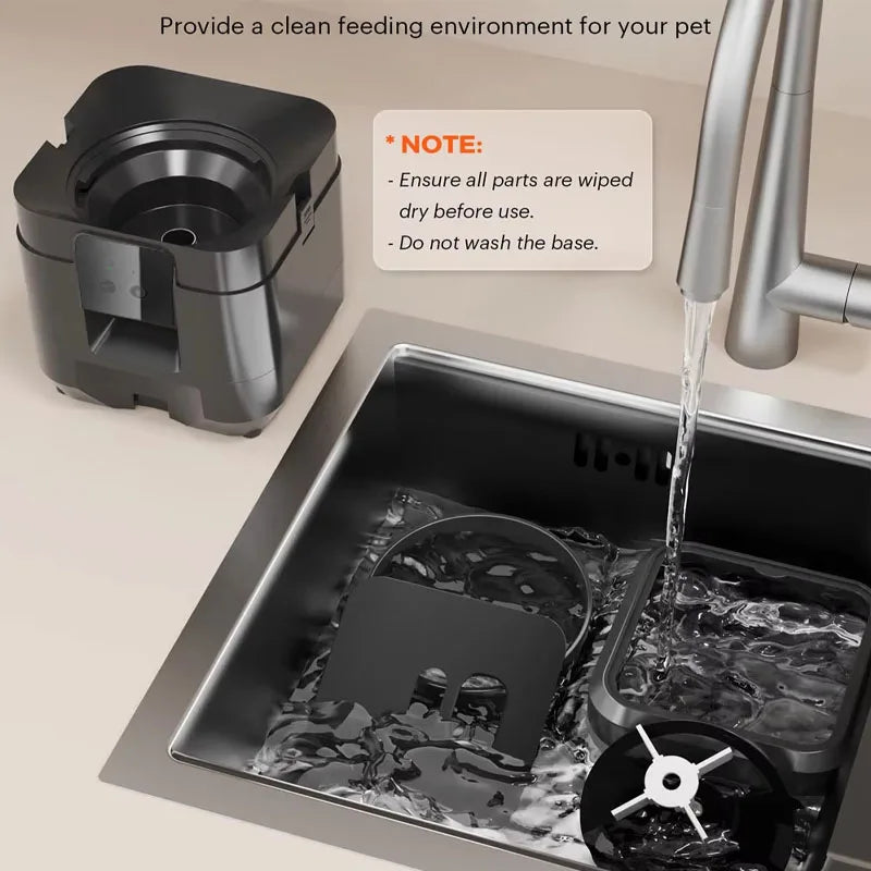 Smart Automatic Pet Feeder with WiFi Control