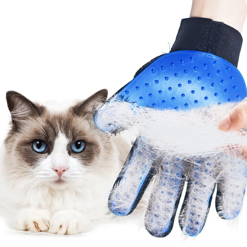 Pet Grooming Glove for Cats & Dogs – Deshedding Brush
