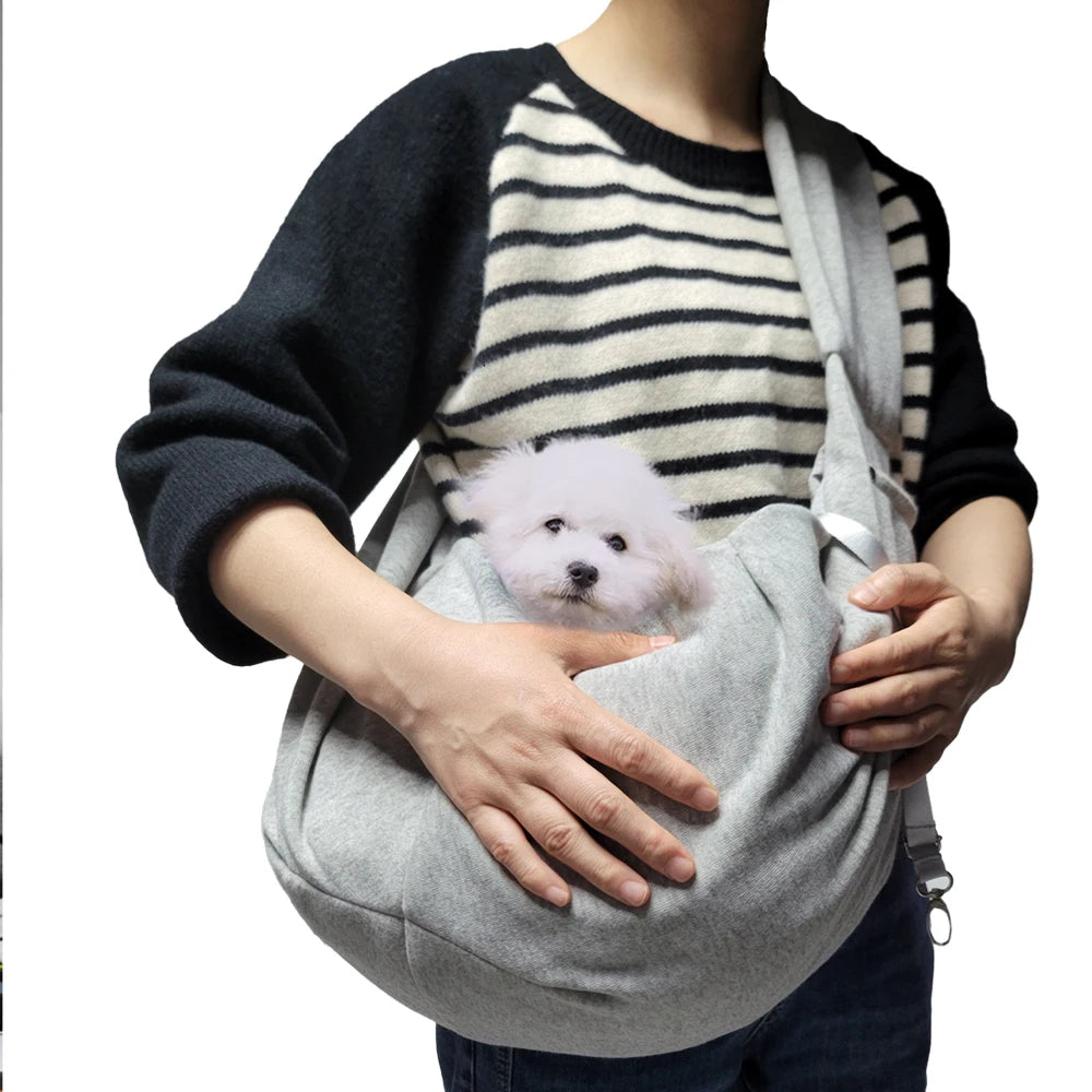 Cozy Pet Sling Carrier Bag – Small Dog & Cat Travel