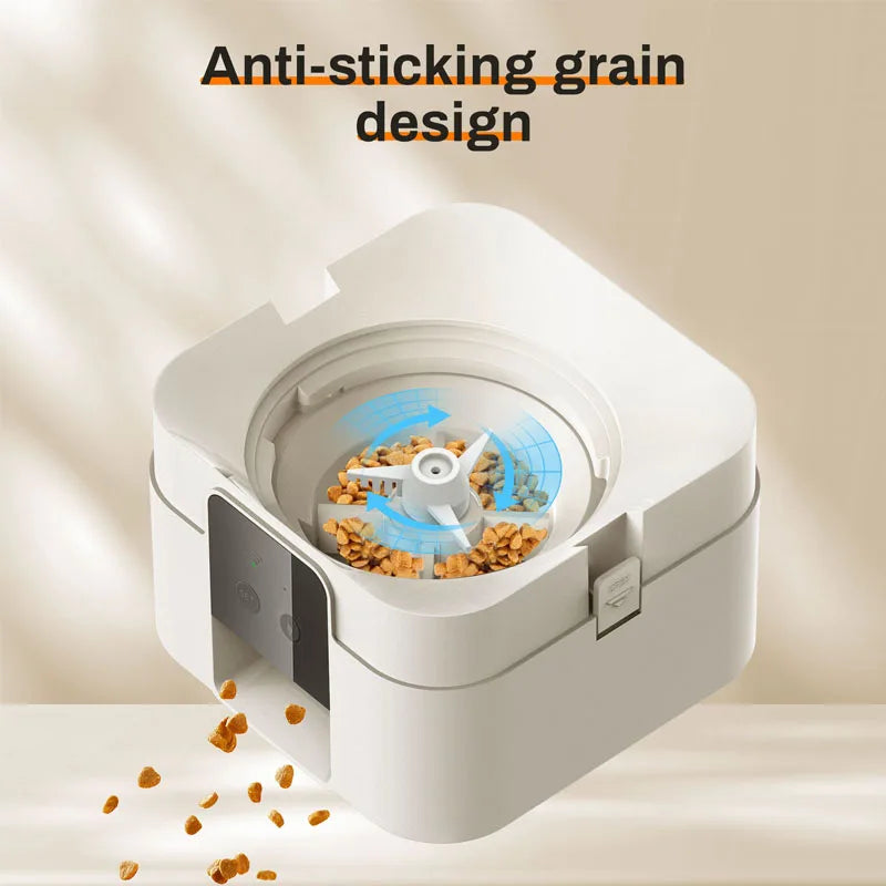 Smart Automatic Pet Feeder with WiFi Control