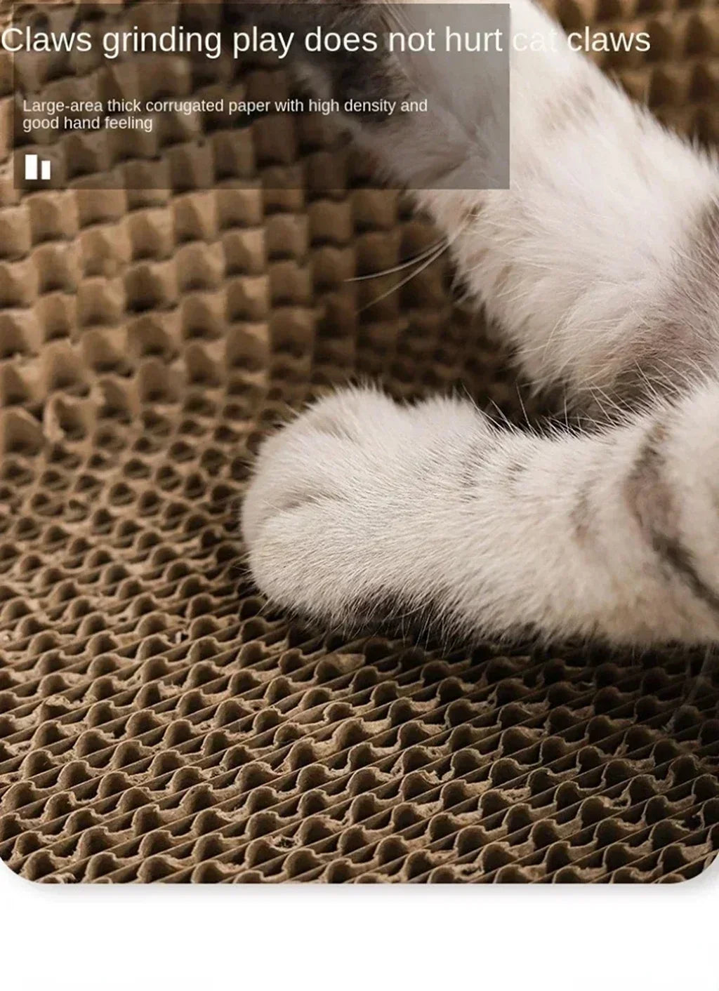 Round Cat Scratcher Bed Bowl with Corrugated Cardboard
