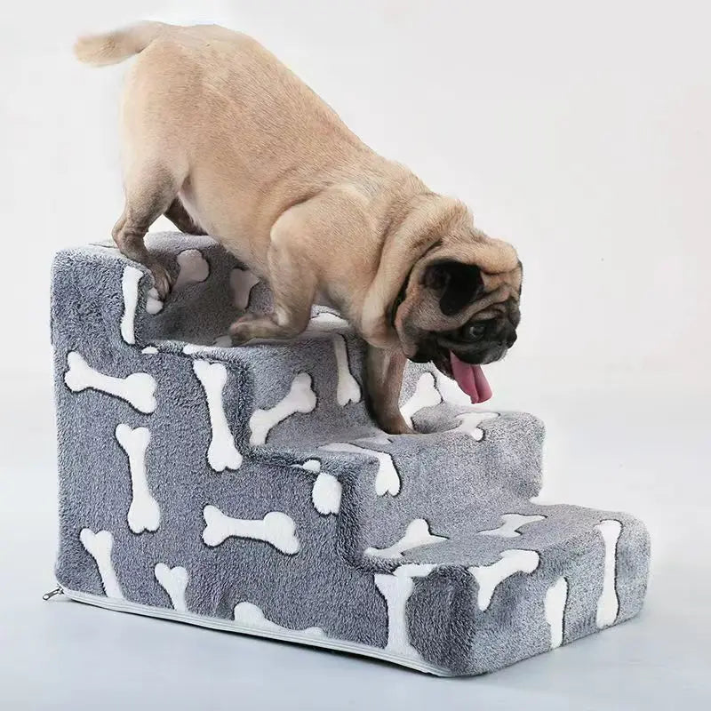 Soft Foam Pet Stairs for Small Dogs & Cats