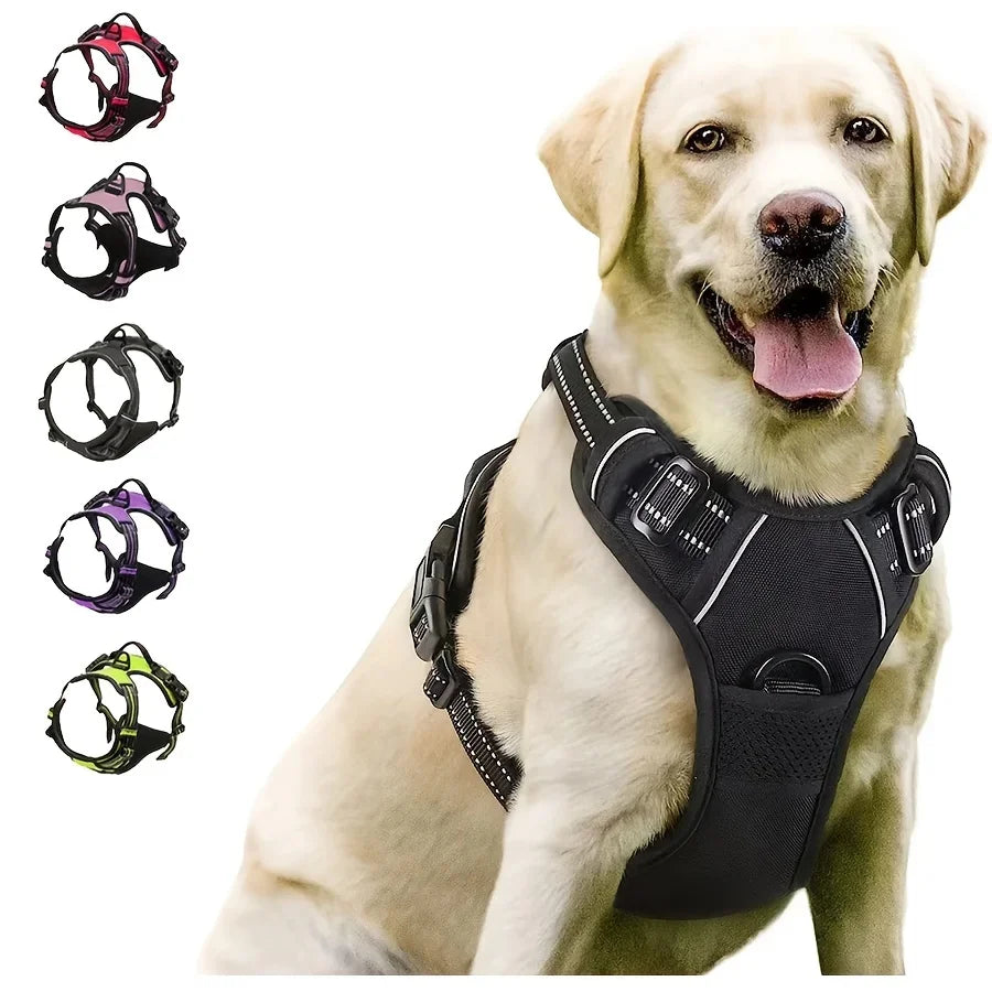 No-Pull Adjustable Dog Harness with Handle