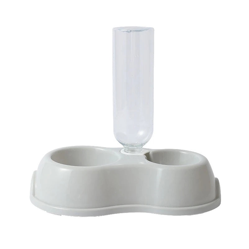 2-in-1 Pet Feeder with Automatic Water Dispenser