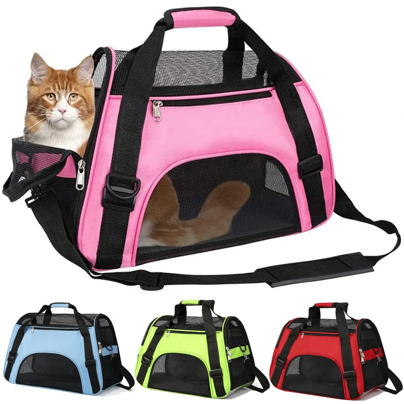 Airline Approved Pet Carrier Bag for Cats & Dogs