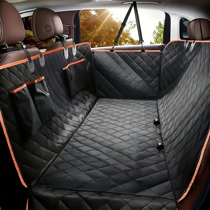 Waterproof Dog Car Seat Cover with Side Flaps