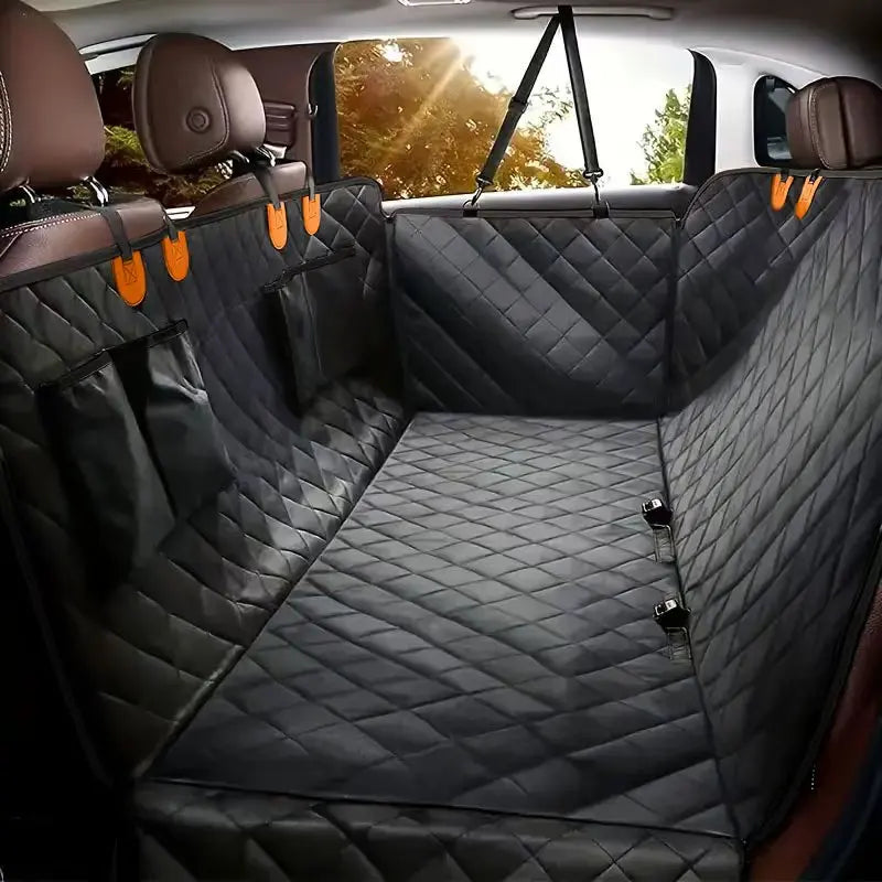 Waterproof Dog Car Seat Cover with Side Flaps