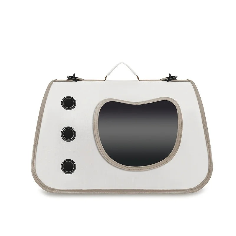 Portable Cat Carrier Bag with Breathable Mesh
