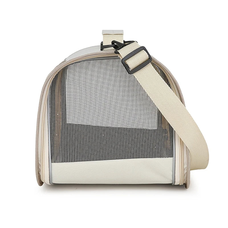 Portable Cat Carrier Bag with Breathable Mesh