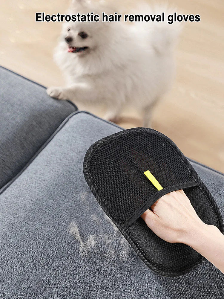 Pet Hair Remover Glove for Dogs and Cats