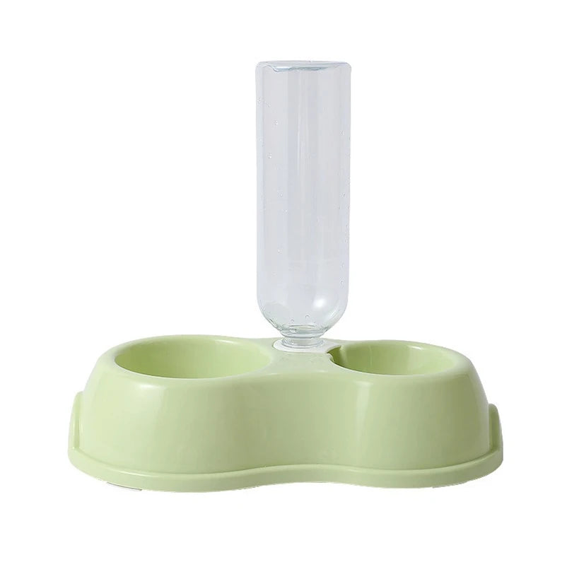 2-in-1 Pet Feeder with Automatic Water Dispenser