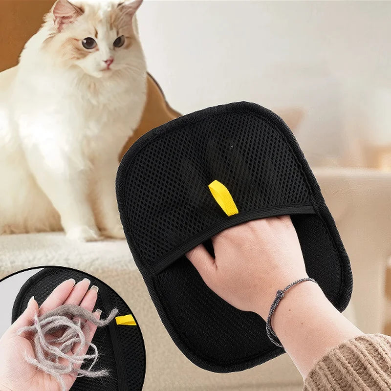 Pet Hair Remover Glove for Dogs and Cats