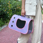 Portable Cat Carrier Bag with Breathable Mesh