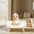 Elevated Pet Bed with Legs – Cozy Cat & Small Dog Sofa