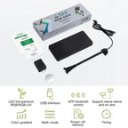 Mini 9 Pro RGB+UV Aquarium LED Light