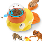 Duck-Shaped Interactive Dog Food Dispenser Toy