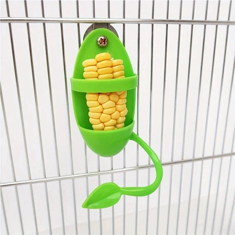 Bird Cage Vegetable & Cuttlebone Holder Feeder