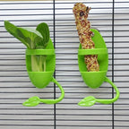 Bird Cage Vegetable & Cuttlebone Holder Feeder