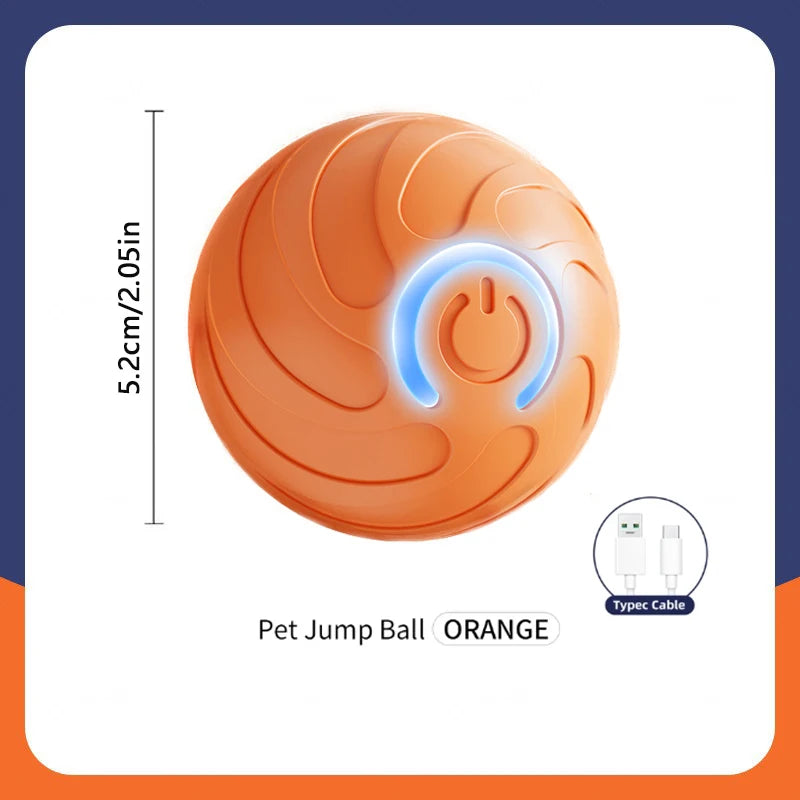 Automatic Interactive Pet Ball for Dogs and Cats