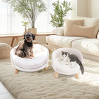 Elevated Pet Bed with Legs – Cozy Cat & Small Dog Sofa