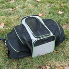 Expandable Airline Approved Pet Carrier for Cats & Dogs