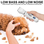 Pet Hair Clippers Kit with Low Noise & USB Charging