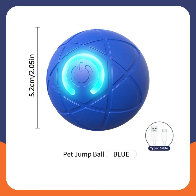 Automatic Interactive Pet Ball for Dogs and Cats