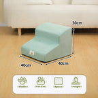 Pet Stairs for Small Dogs & Cats – Soft Foam Steps