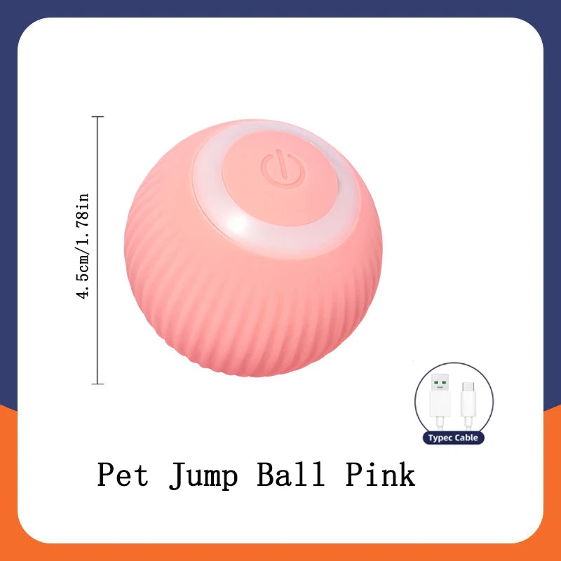 Automatic Interactive Pet Ball for Dogs and Cats
