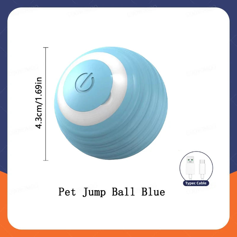 Automatic Interactive Pet Ball for Dogs and Cats