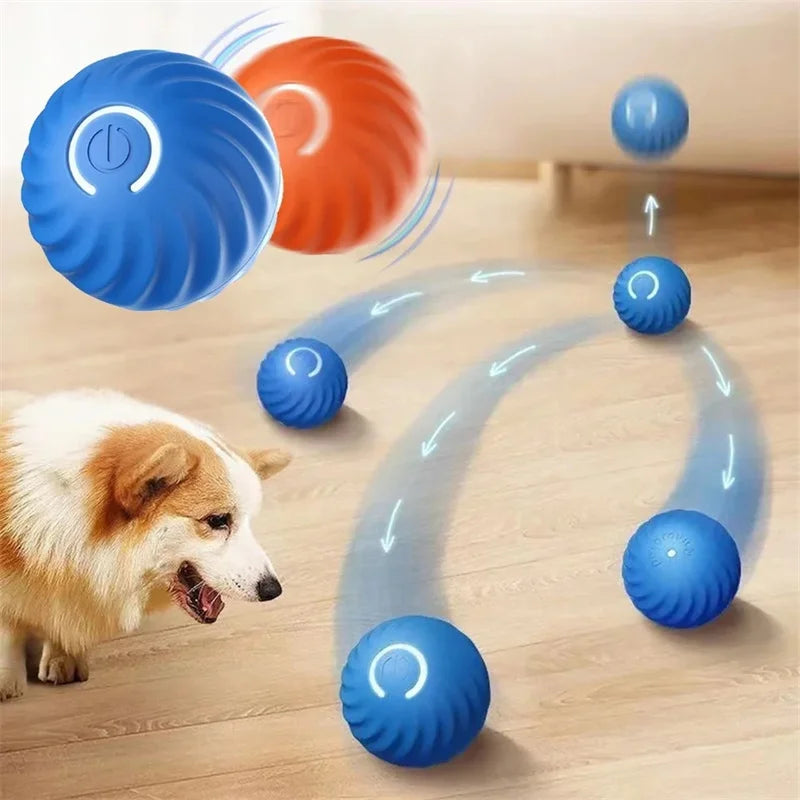 Automatic Interactive Pet Ball for Dogs and Cats