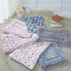 Plush Pet Bed Mat – Soft & Washable Dog Cat Pad