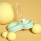 2-in-1 Pet Feeder with Automatic Water Dispenser