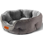 Plush Cat & Small Dog Bed – Washable Pet Cushion
