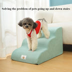 Pet Stairs for Small Dogs & Cats – Soft Foam Steps