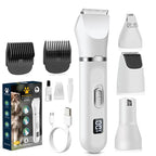 Pet Hair Clippers Kit with Low Noise & USB Charging