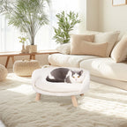 Elevated Pet Bed with Legs – Cozy Cat & Small Dog Sofa