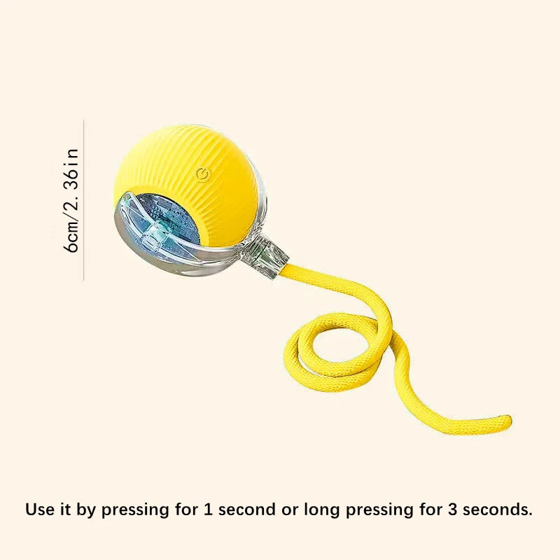 Automatic Interactive Pet Ball for Dogs and Cats