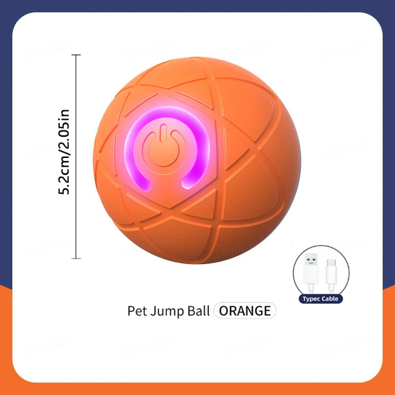 Automatic Interactive Pet Ball for Dogs and Cats