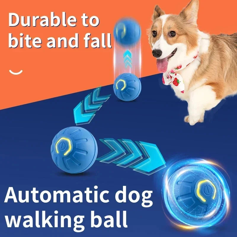 Automatic Interactive Pet Ball for Dogs and Cats