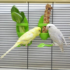 Bird Cage Vegetable & Cuttlebone Holder Feeder