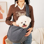 Pet Sling Carrier Bag – Small Dog & Cat Travel Pouch