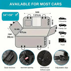 Waterproof Dog Car Seat Cover with Side Flaps