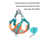Reflective Dog Harness and Leash Set for Small & Medium Dogs