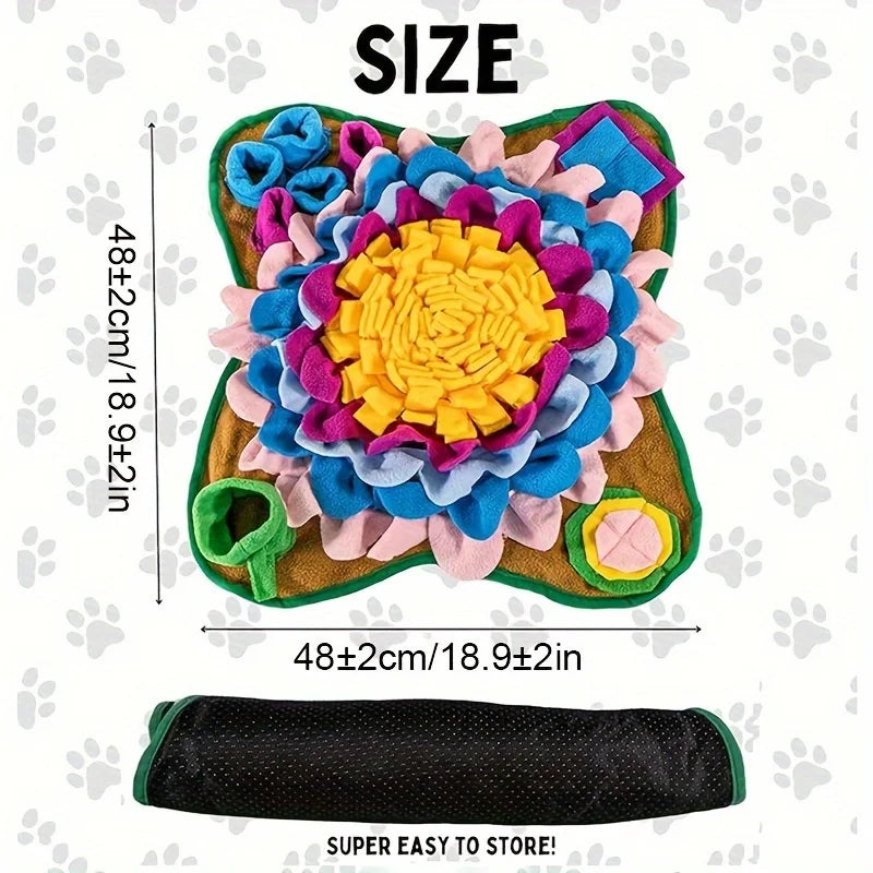 Dog Snuffle Mat for Nosework & Slow Feeding