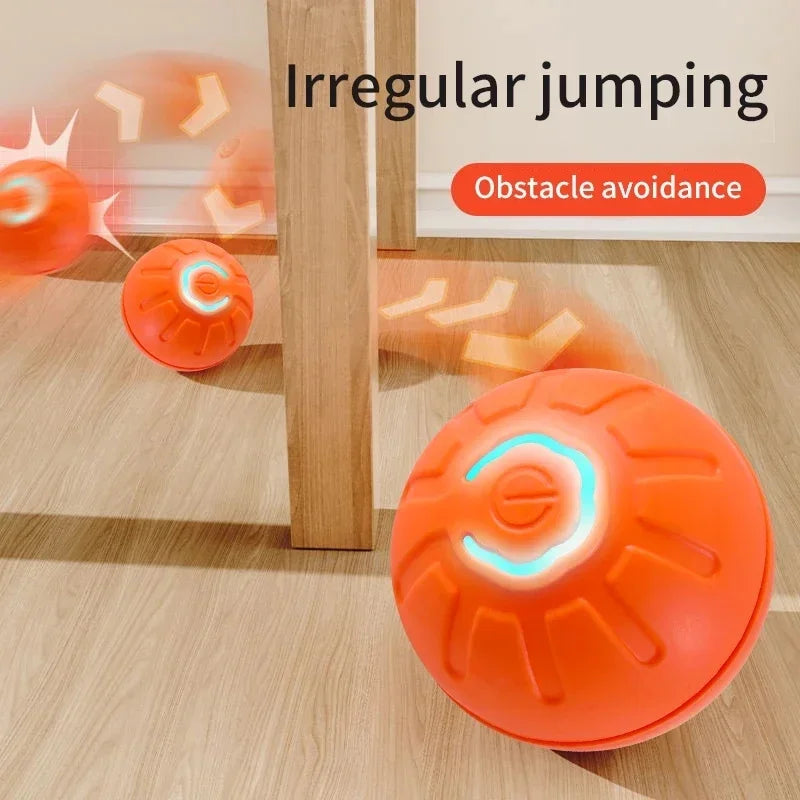 Automatic Interactive Pet Ball for Dogs and Cats