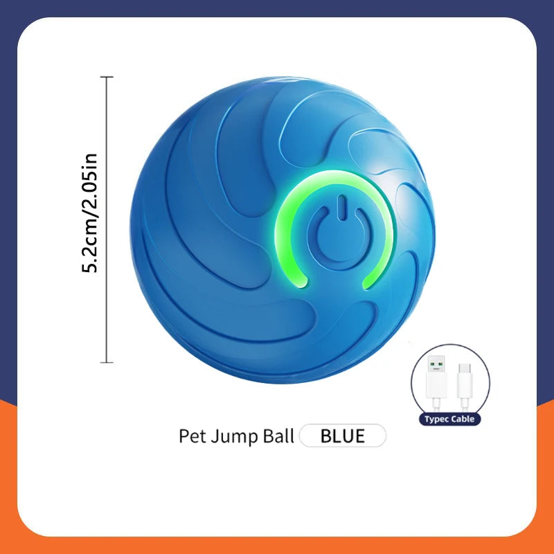 Automatic Interactive Pet Ball for Dogs and Cats